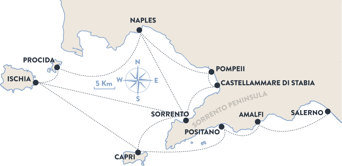 Sea Taxi map